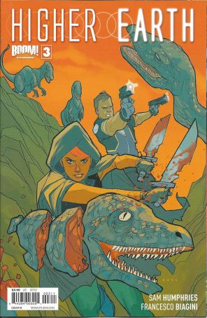 Higher Earth 3B published by Boom! with cover art by Phil Noto