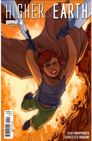Higher Earth 4B published by Boom! with cover art by Phil Noto