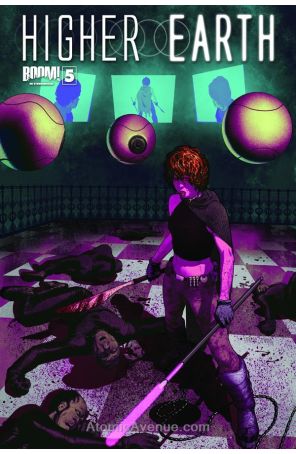 Higher Earth 5A published by Boom! with cover art by Frazer Irving