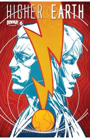 Higher Earth 6B published by Boom! with cover art by Garry Brown