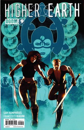Higher Earth 9A published by Boom! with cover art by Frazer Irving