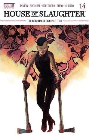 House of Slaughter 14B published by Boom! with cover art by Werther Dell'Edera
