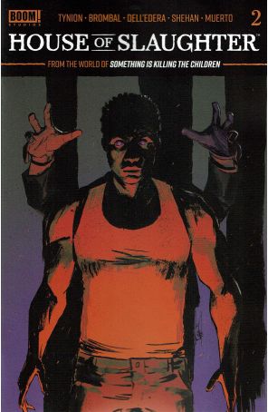 House of Slaughter 2A published by Boom! with cover art by Chris Shehan