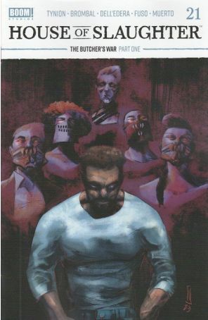 House of Slaughter 21B published by Boom! with cover art by Werther Dell’Edera