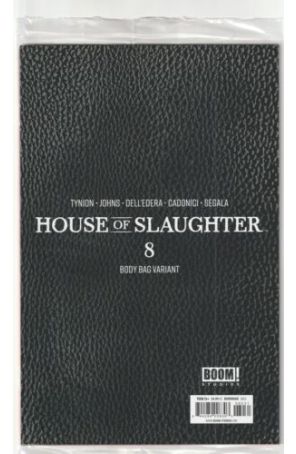 House of Slaughter 8C (in bag) published by Boom! with cover art by Chris Burnham