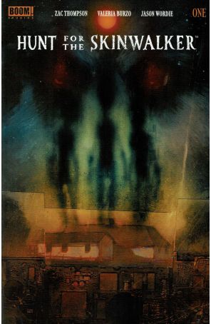 Hunt for the Skinwalker 1A published by Boom! with cover art by Martin Simmonds