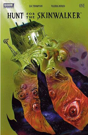 Hunt for the Skinwalker 1B published by Boom! with cover art by Suzi “Suspiria” Vilchez