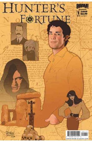 Hunter's Fortune 1B published by Boom! with cover art by Rebecca A. Wrigley