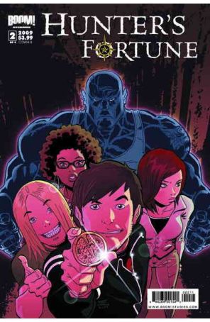 Hunter's Fortune 2B published by Boom! with cover art by Matt Cossin