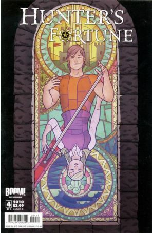 Hunter's Fortune 4B published by Boom! with cover art by Joe Quinones