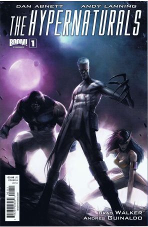 The Hypernaturals 1A published by Boom! with cover art by Francesco Mattina
