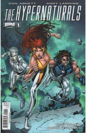 The Hypernaturals 1D published by Boom! with cover art by Timothy Green