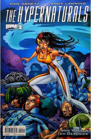 The Hypernaturals 2B published by Boom! with cover art by Trevor Hairsine