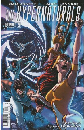 The Hypernaturals 3B published by Boom! with cover art by Wes Craig