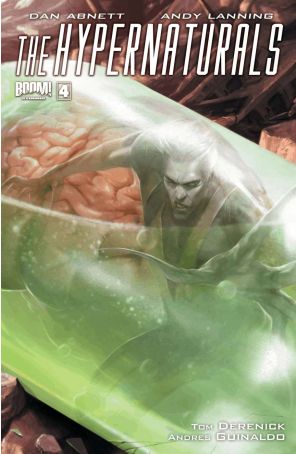 The Hypernaturals 4A published by Boom! with cover art by Francesco Mattina