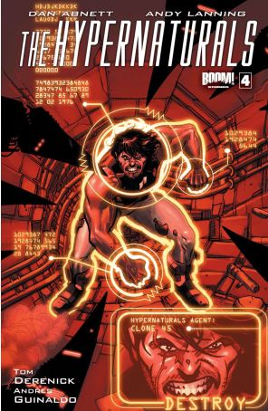 The Hypernaturals 4B published by Boom! with cover art by Wesley Craig