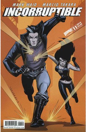 Incorruptible 11B published by Boom! with cover art by Marcio Takara