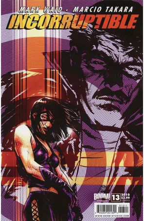 Incorruptible 13B published by Boom! with cover art by Garry Brown