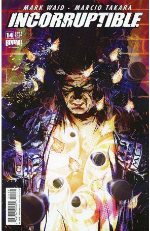 Incorruptible 14A published by Boom! with cover art by Garry Brown
