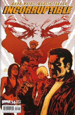 Incorruptible 16A published by Boom! with cover art by Garry Brown
