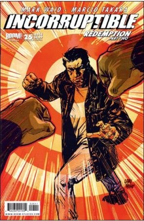 Incorruptible 25A published by Boom! with cover art by Garry Brown