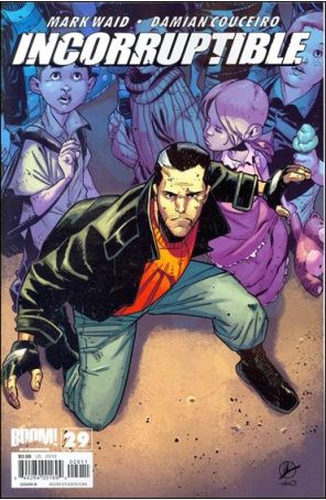 Incorruptible 29B published by Boom! with cover art by Matteo Scalera