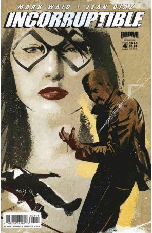 Incorruptible 4B published by Boom! with cover art by Dennis Calero