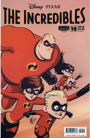 The Incredibles (2nd Series) 10A published by Boom! with cover art by Marcio Takara