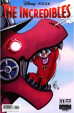 The Incredibles (2nd Series) 11A published by Boom! with cover art by Marcio Takara