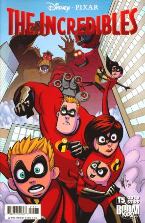 The Incredibles (2nd Series) 15 published by Boom! with cover art by Marcio Takara