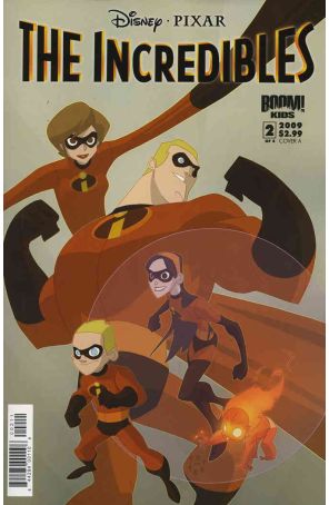 The Incredibles: Family Matters 2A published by Boom! with cover art by Sean Galloway