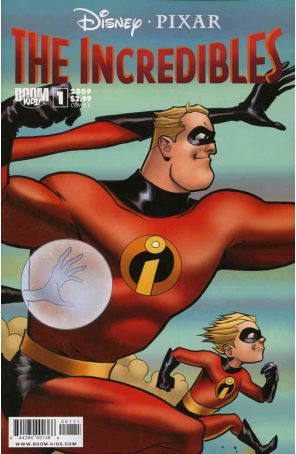 Incredibles: City of Incredibles 1B published by Boom! with cover art by Matt Wagner