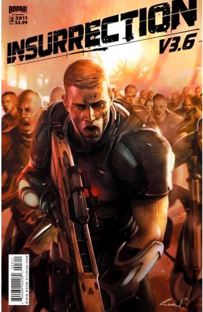 Insurrection V3.6 3 published by Boom! with cover art by Rael Lyra