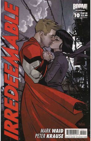 Irredeemable 10B published by Boom! with cover art by Dan Panosian
