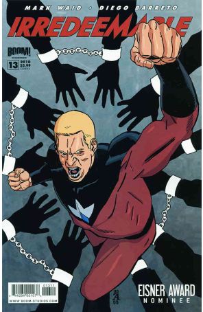 Irredeemable 13A published by Boom! with cover art by Paul Azaceta
