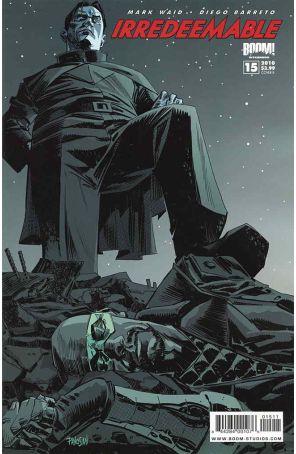 Irredeemable 15B published by Boom! with cover art by Dan Panosian