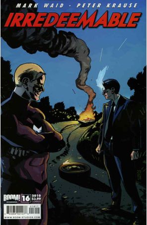 Irredeemable 16A published by Boom! with cover art by Paul Azaceta