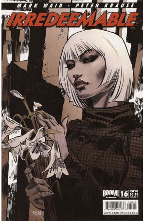 Irredeemable 16B published by Boom! with cover art by Paul Azaceta
