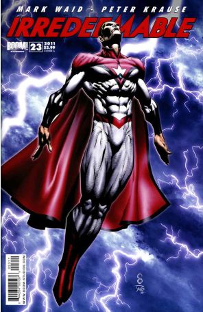 Irredeemable 23A published by Boom! with cover art by Scott Clark