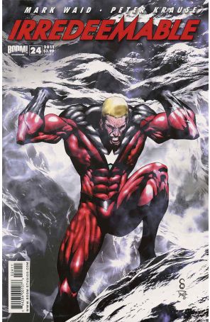 Irredeemable 24B published by Boom! with cover art by Scott Clark