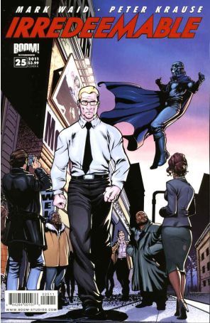 Irredeemable 25B published by Boom! with cover art by Dimitri Armand