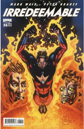 Irredeemable 26B published by Boom! with cover art by Drew Johnson