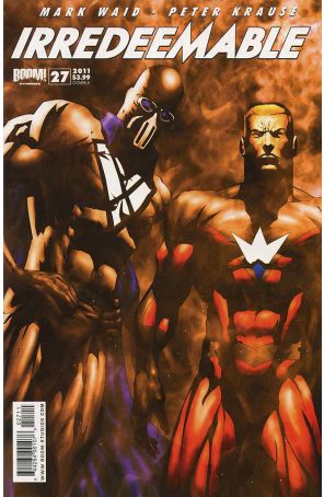 Irredeemable 27A published by Boom! with cover art by Scott Clark