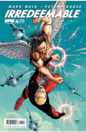 Irredeemable 4A published by Boom! with cover art by John Cassaday
