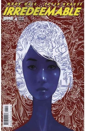 Irredeemable 4B published by Boom! with cover art by Dan Panosian