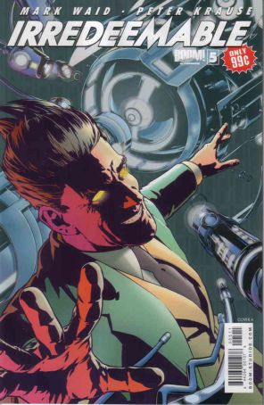 Irredeemable 5A published by Boom! with cover art by Gene Ha