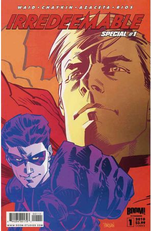 Irredeemable Special 1B published by Boom! with cover art by Dan Panosian