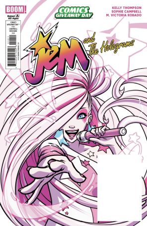 Jem and the Holograms/My Little Pony Flipbook CGD 2026 published by Boom!
