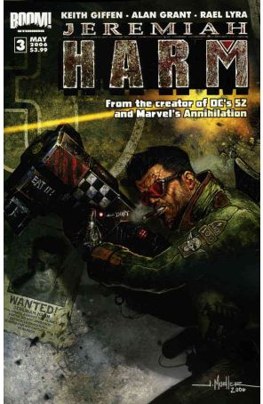 Jeremiah Harm 3 published by Boom! with cover art by John Mueller