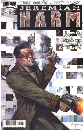 Jeremiah Harm 5 published by Boom! with cover art by John Mueller